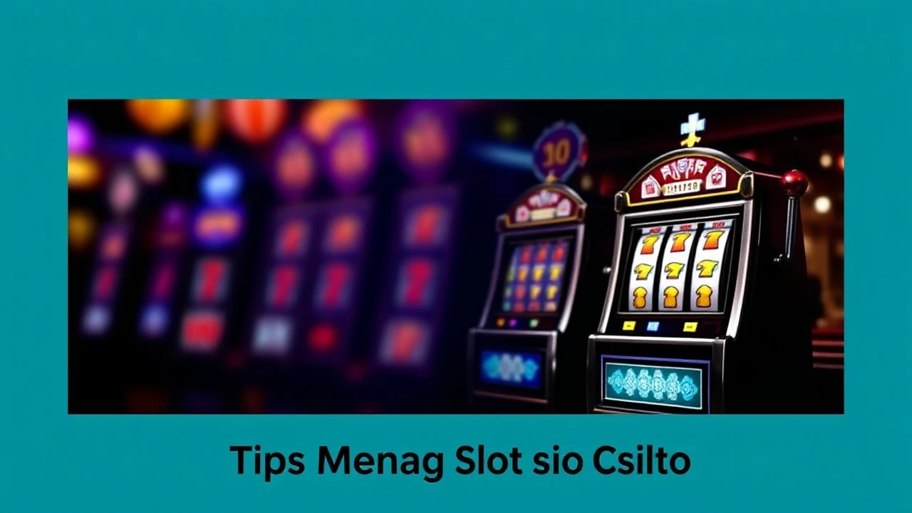 Tips Menang Slot Machine di Casino