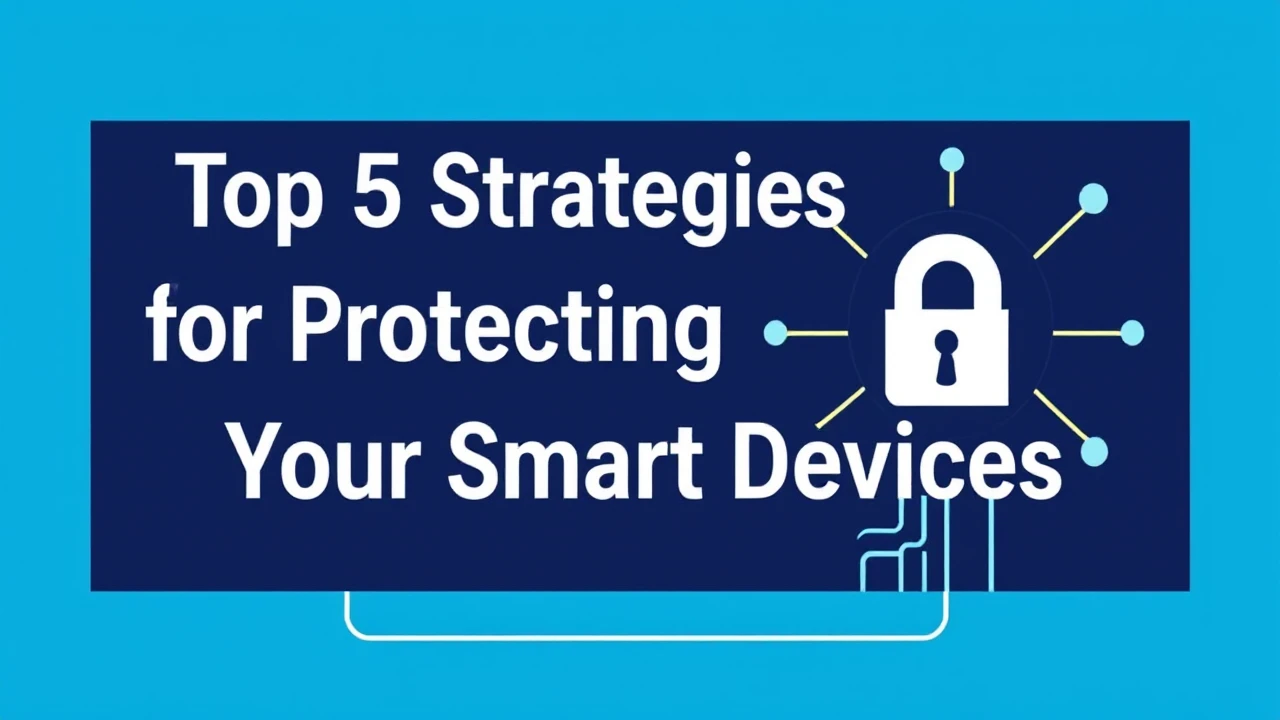 Top 5 Strategies for Protecting Your Smart Devices