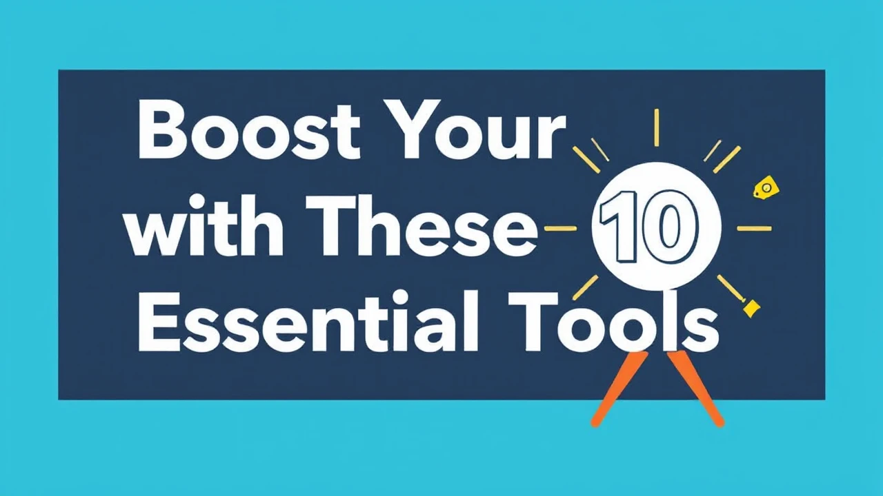 Boost Your Business with These 10 Essential Tools