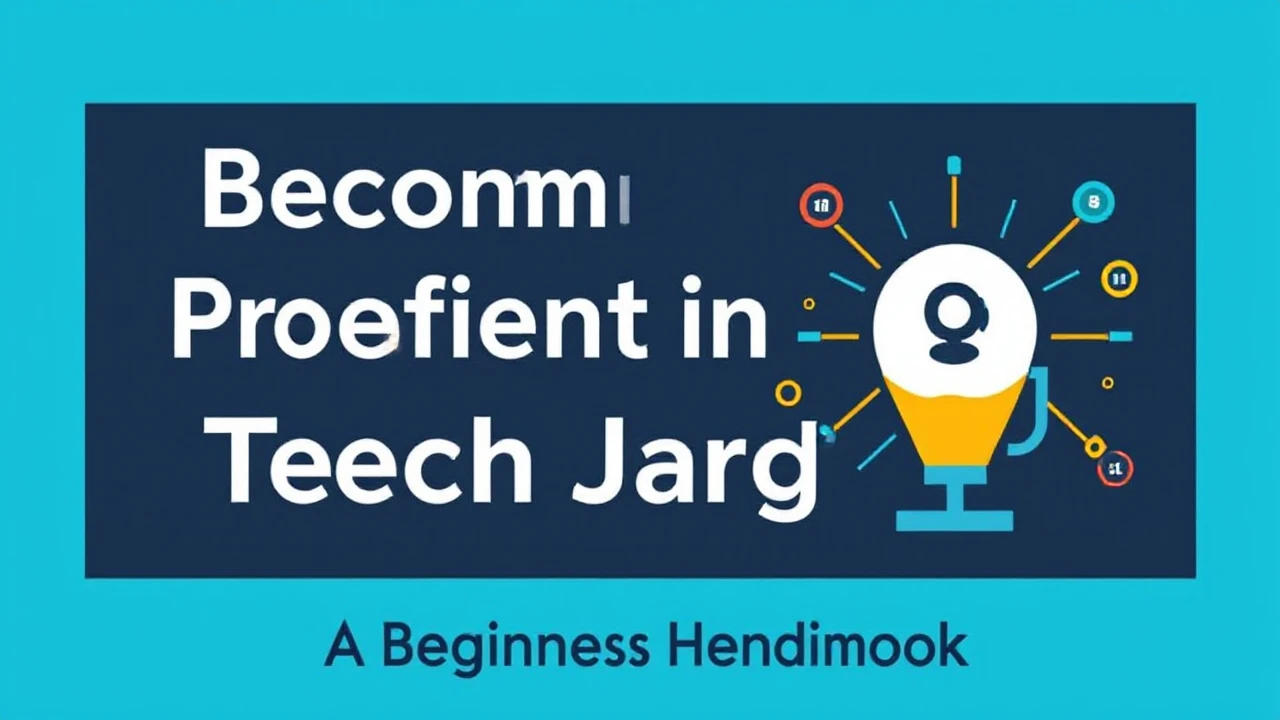 Becoming Proficient in Tech Jargon: A Beginner's Handbook