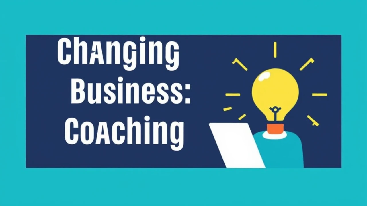 Changing Your Business: Online Coaching Techniques
