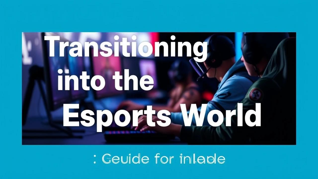 Transitioning into the Esports World: A Guide for Players