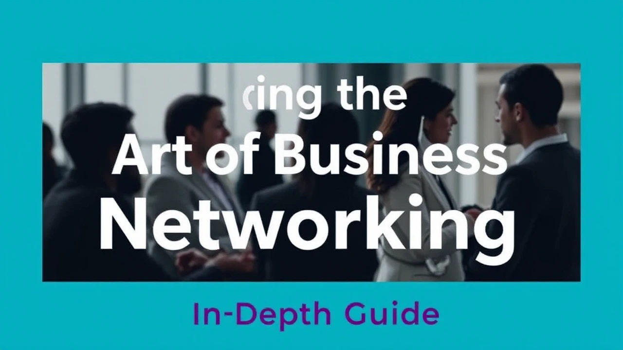 Unlocking the Art of Business Networking: An In-Depth Guide