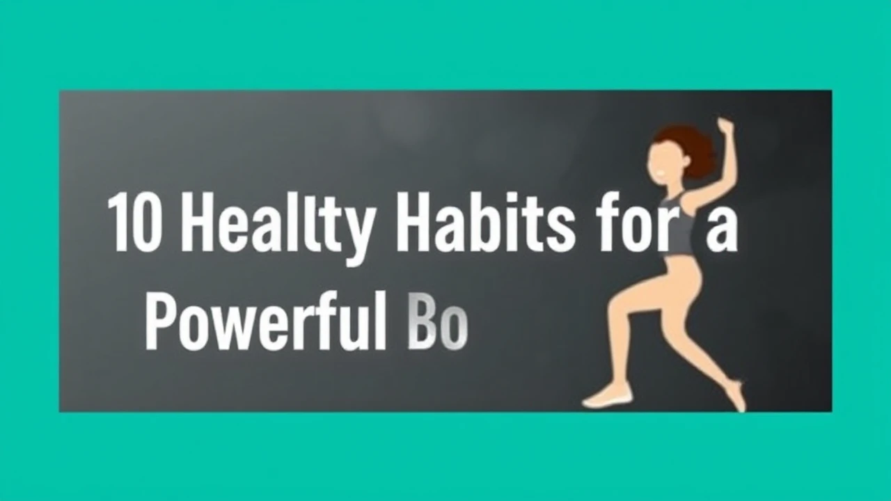 Essential 10 Healthy Habits for a Powerful Body and Mind