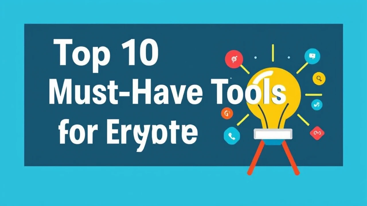 Top 10 Must-Have Tools for Every Entrepreneur