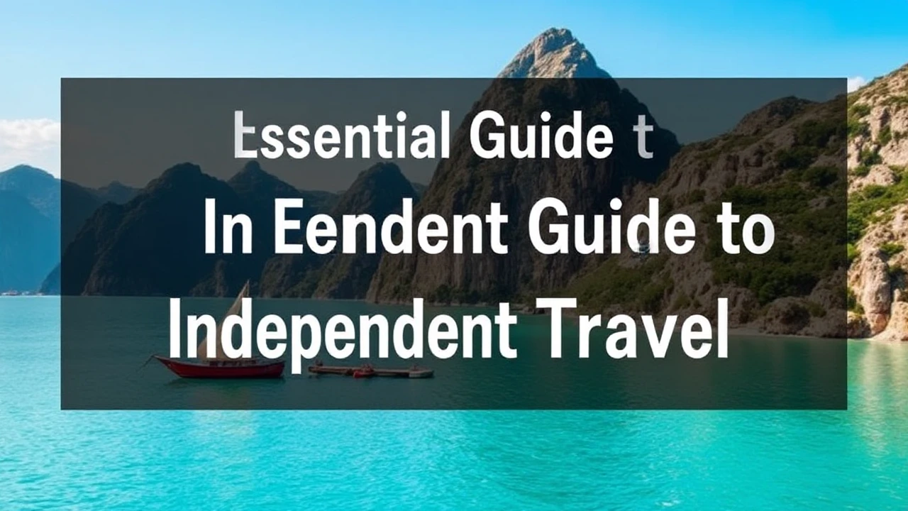 An Essential Guide to Independent Travel: Key Tips for Embarking on the World By Yourself