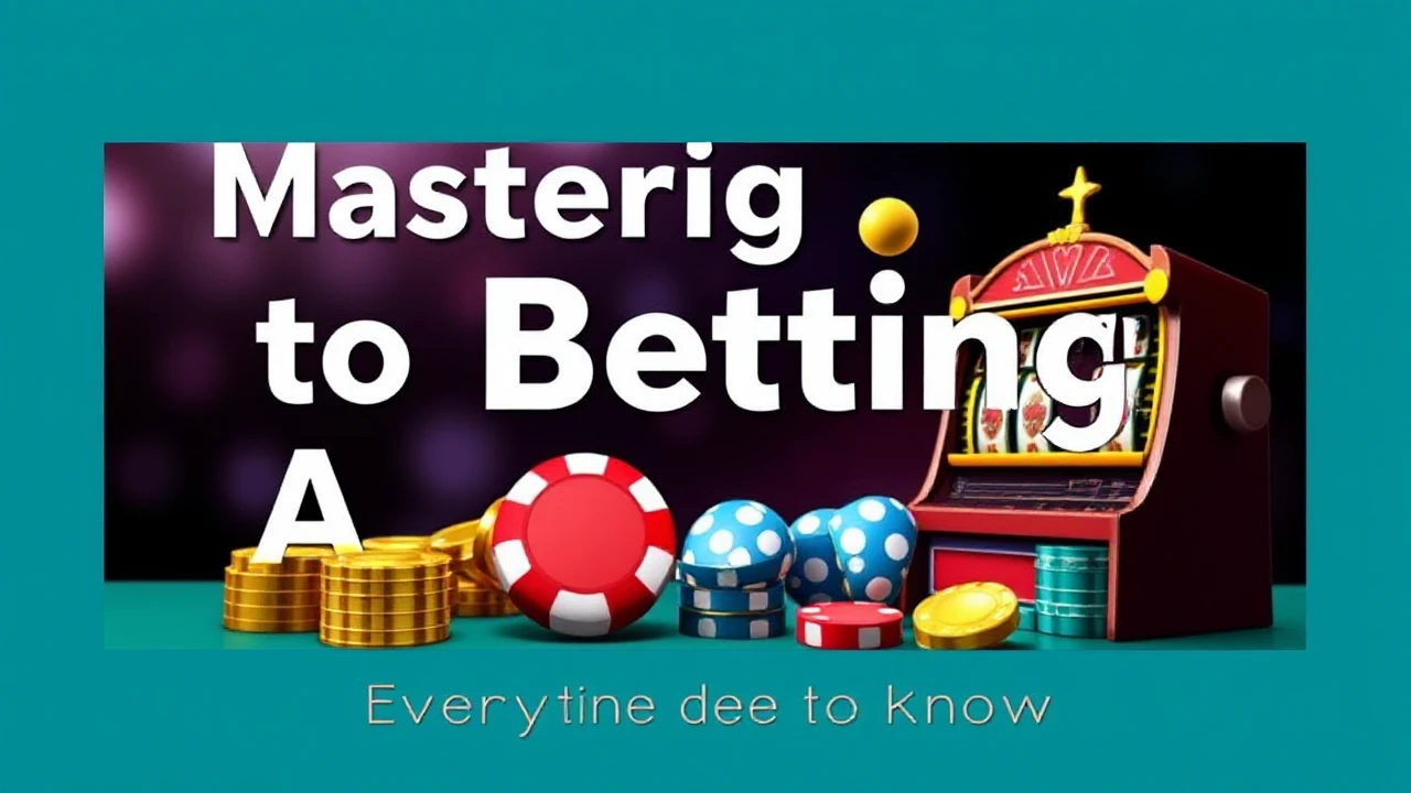 Mastering to Betting Activities: Everything You Need to Know
