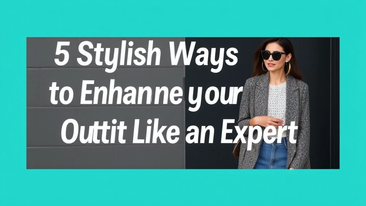 5 Stylish Ways to Enhance Your Outfit Like an Expert