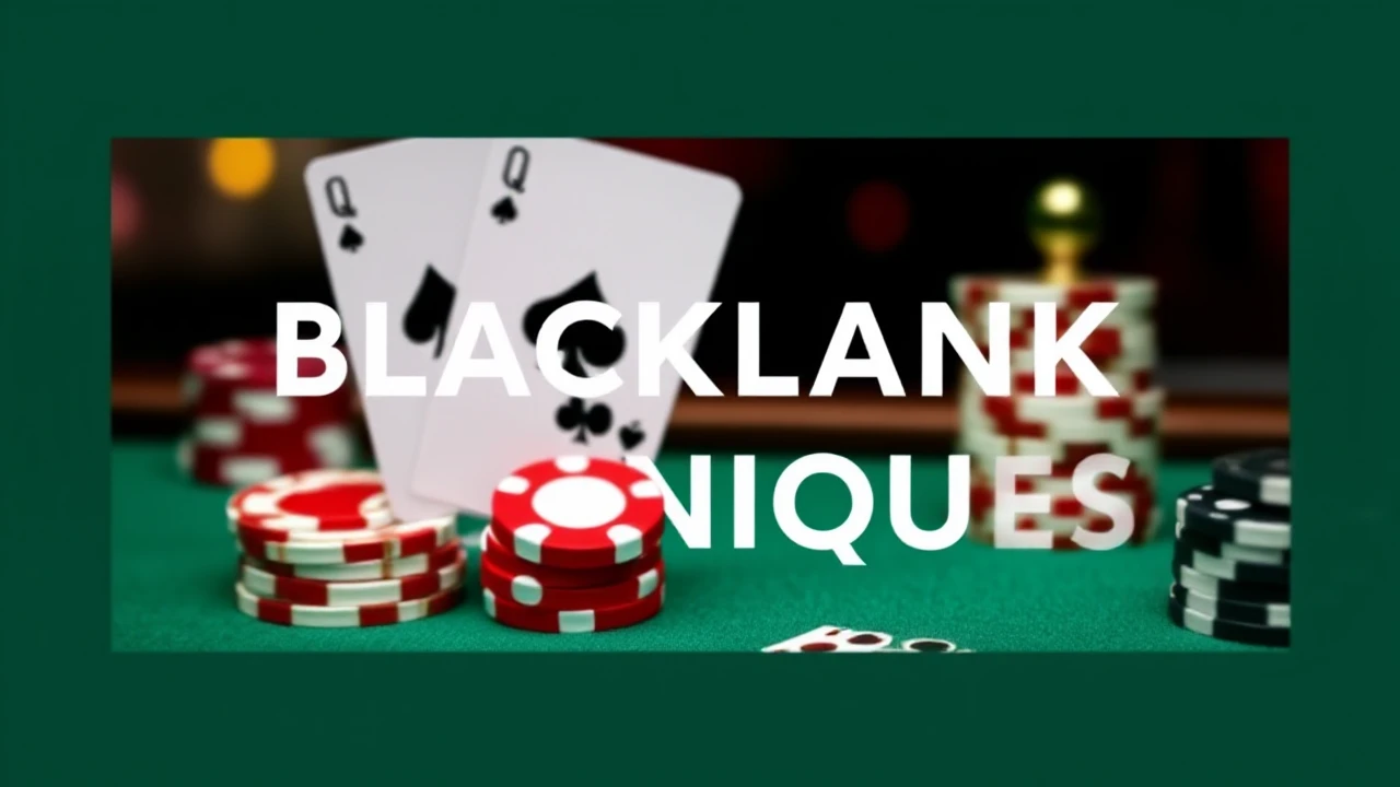 Mastering Blackjack Techniques at the Gaming House: A Comprehensive Guide to Excel!