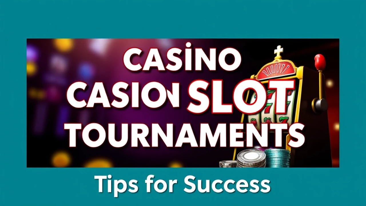 Casino Slot Tournaments: Tips for Success
