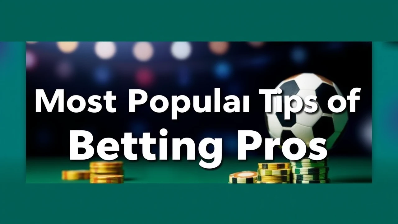 Unveiling the Most Popular Tips of Betting Pros