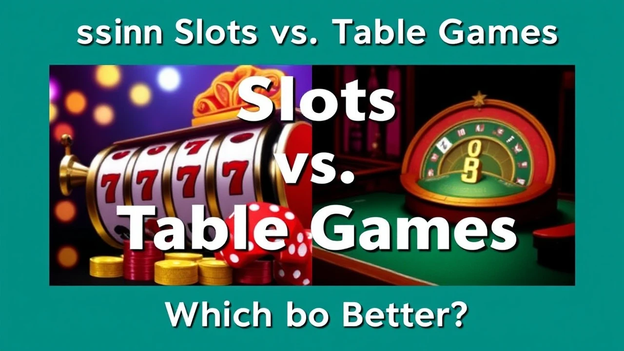 Casino Slots vs. Table Games: Which is Better?