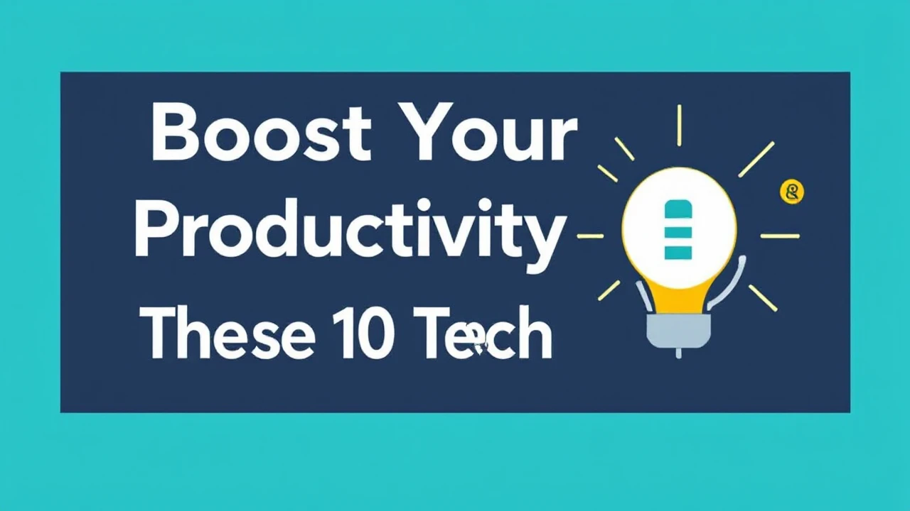 Boost Your Productivity with These 10 Tech Hacks