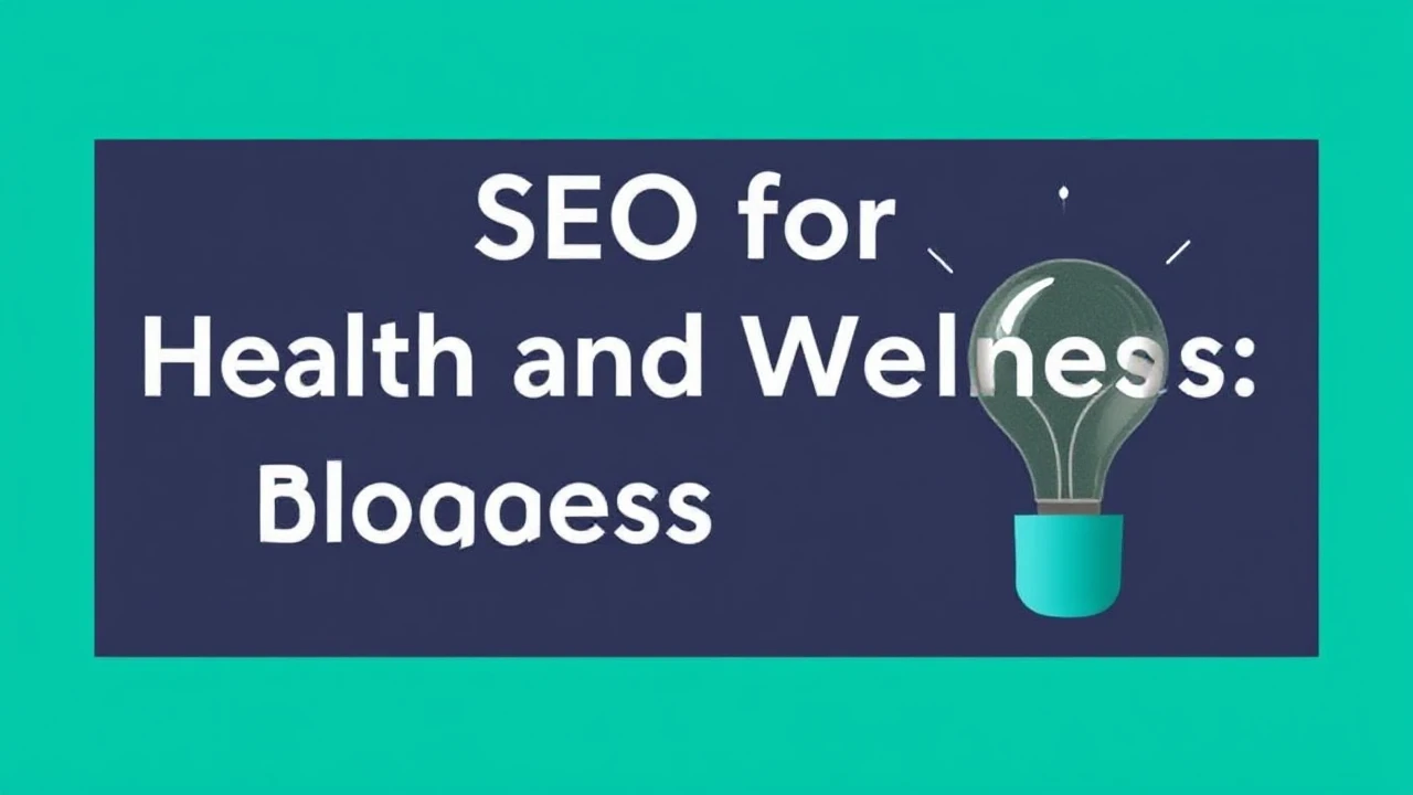 SEO for Health and Wellness Bloggers: Inspiring a Healthy Lifestyle