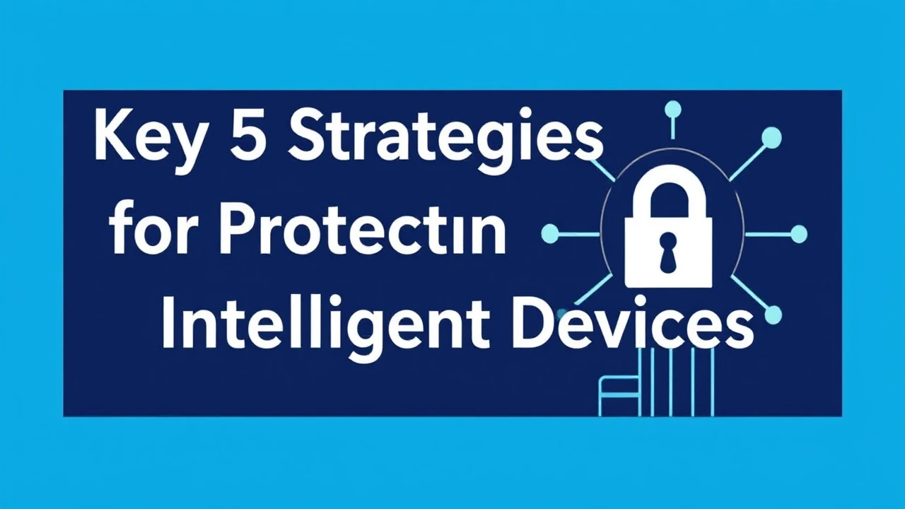 Key 5 Strategies for Protecting Your Intelligent Devices
