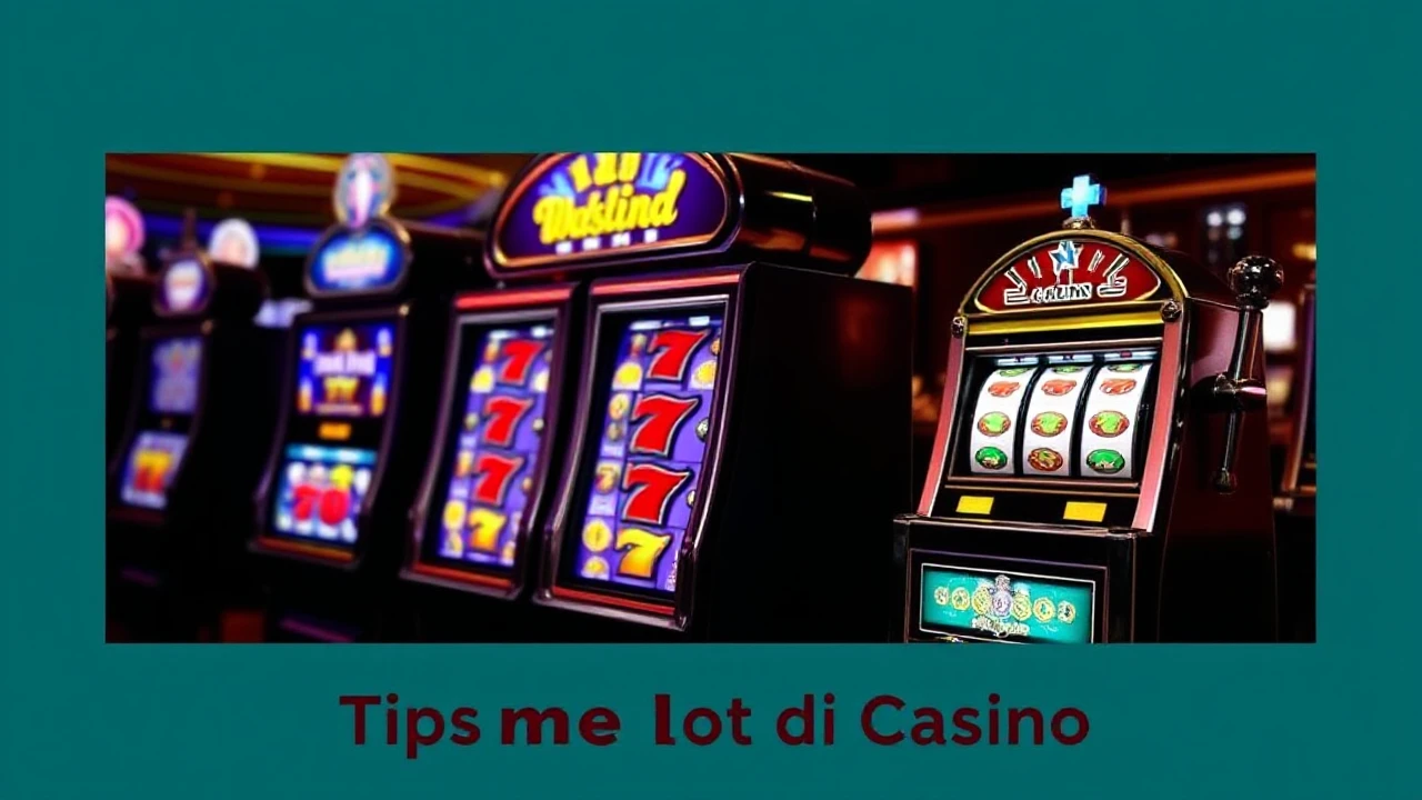 Tips Jitu untuk Menang di Game Slot di Casino