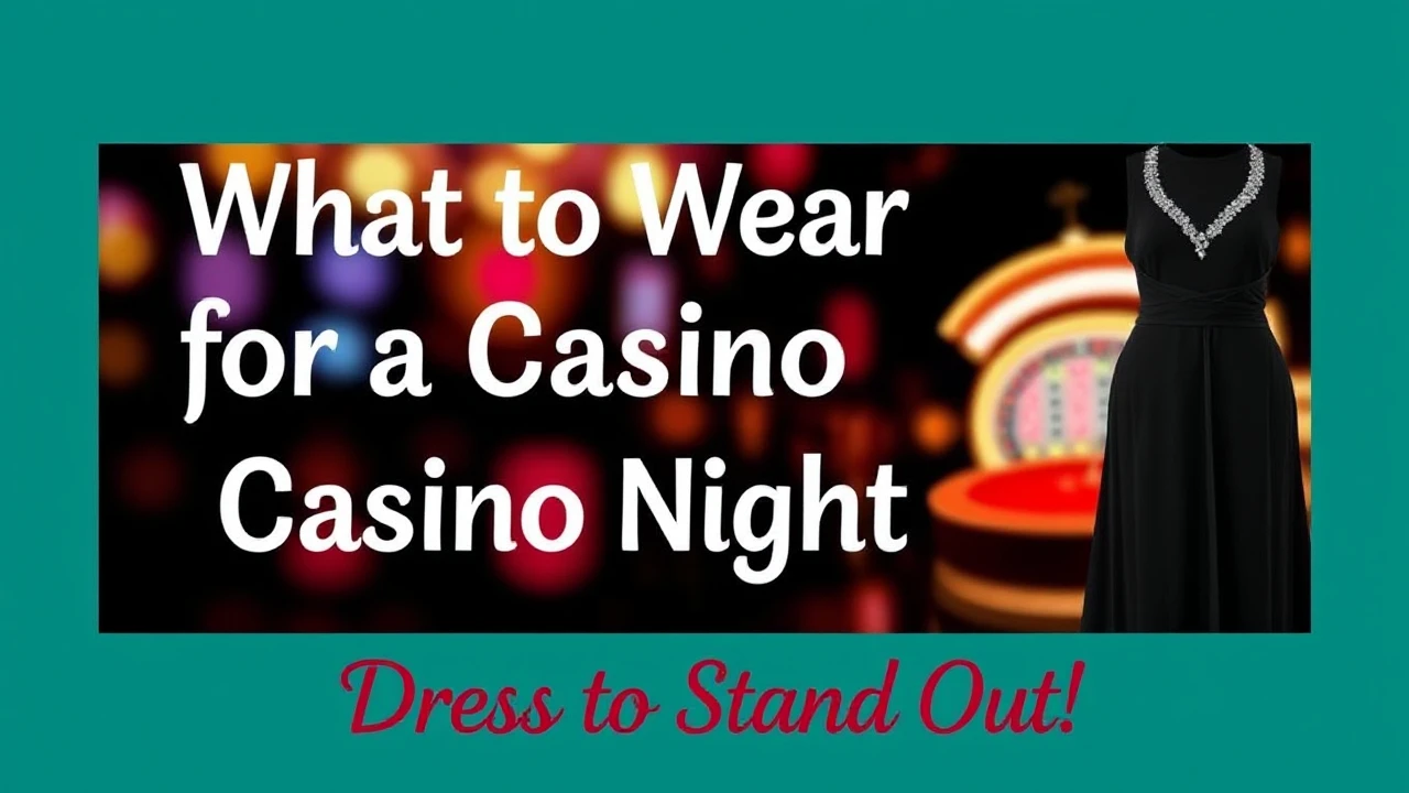 What to Wear for a Casino Night Out: Dress to Stand Out!