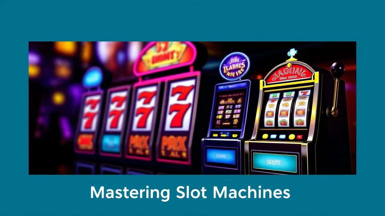 Mastering Slot Machines: Winning Strategies and Techniques