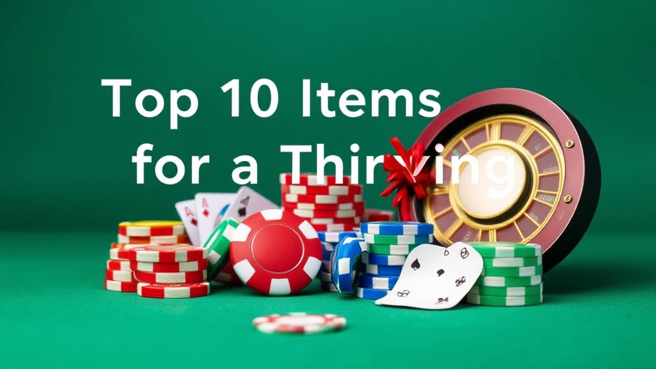 Top 10 Items for a Thriving Casino Trip