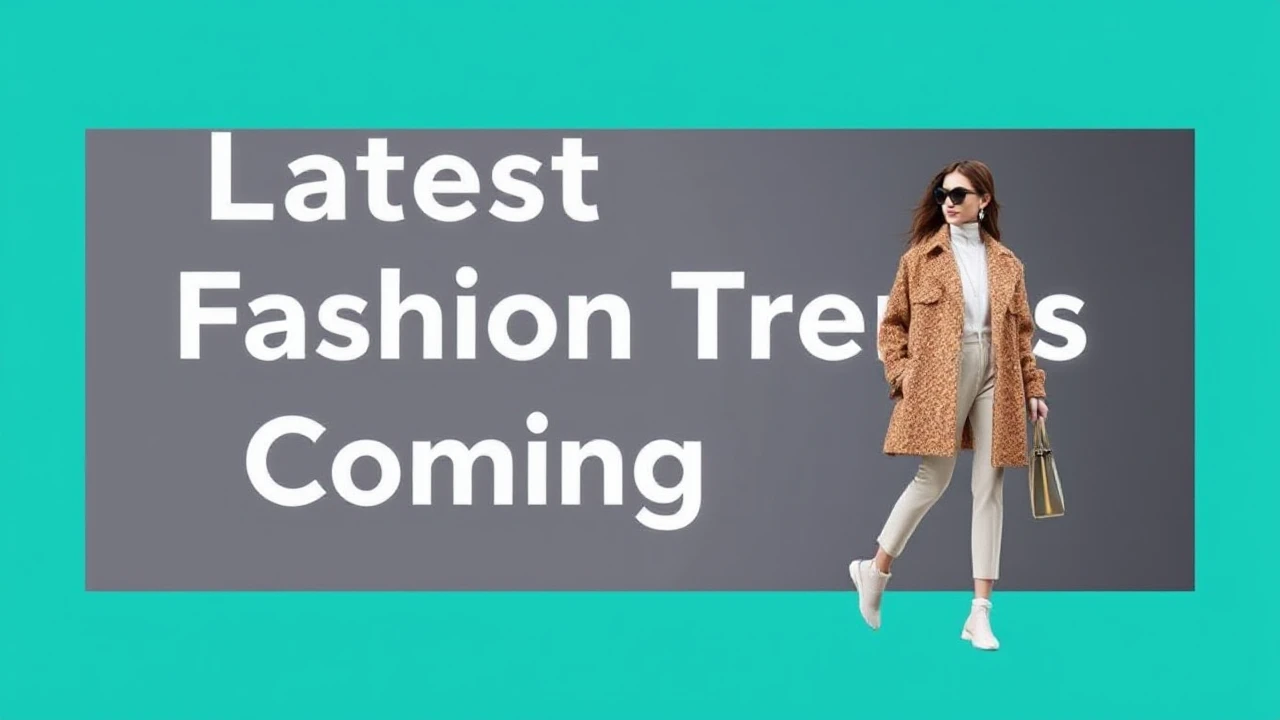 Latest Fashion Trends to Watch Out for in the Coming Year
