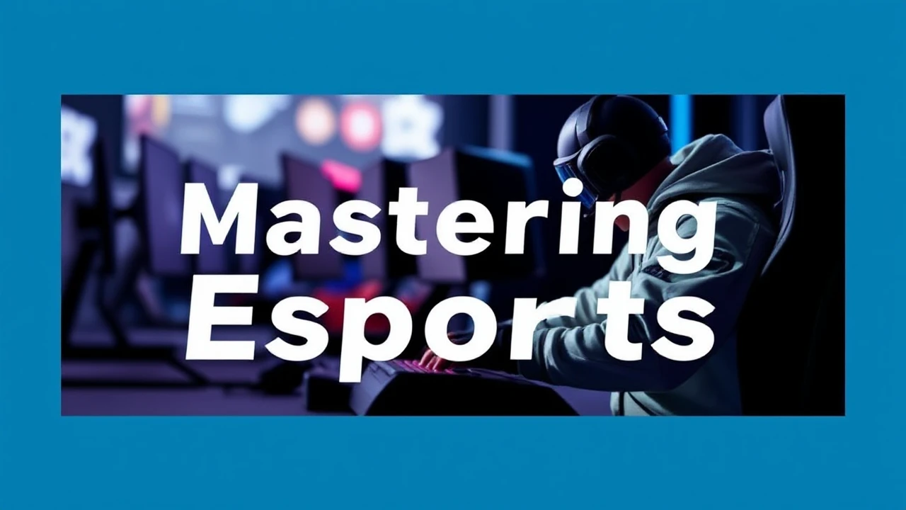 Mastering Esports: A Beginner's Guide to Competitive Gaming