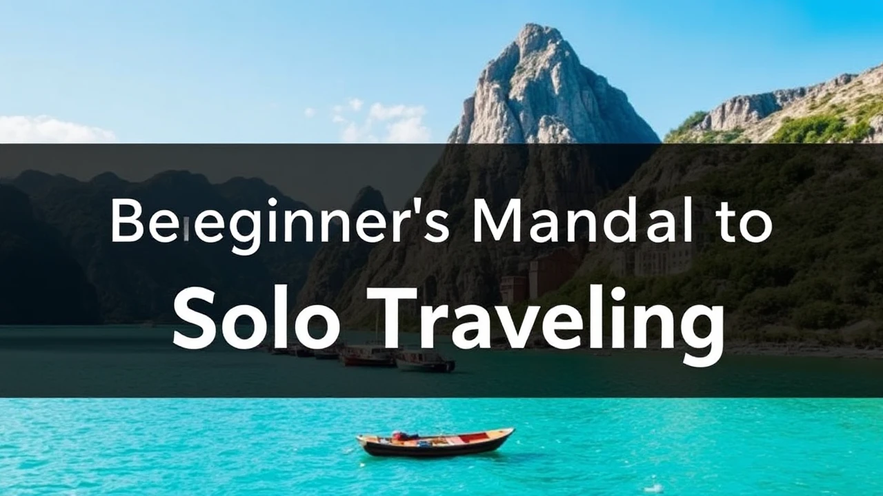 A Comprehensive Beginner's Manual to Solo Traveling
