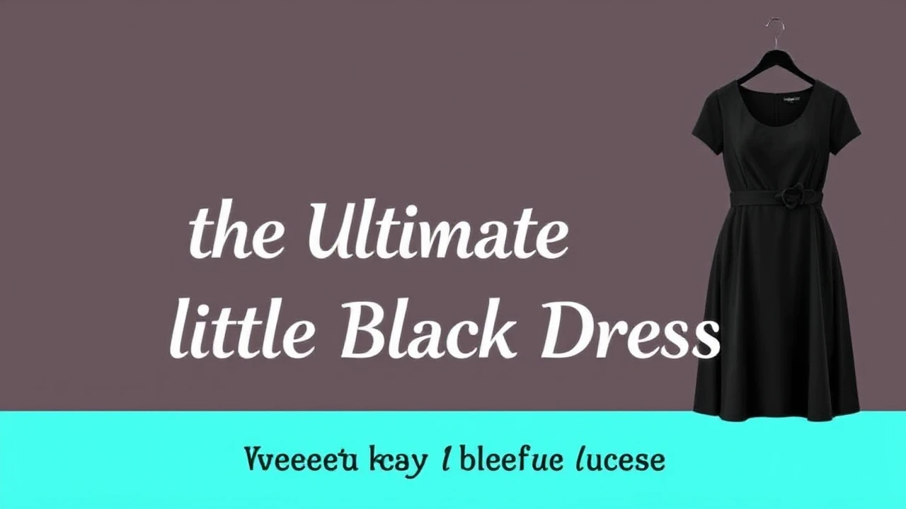 Mastering the Art of Selecting the Ultimate Little Black Dress