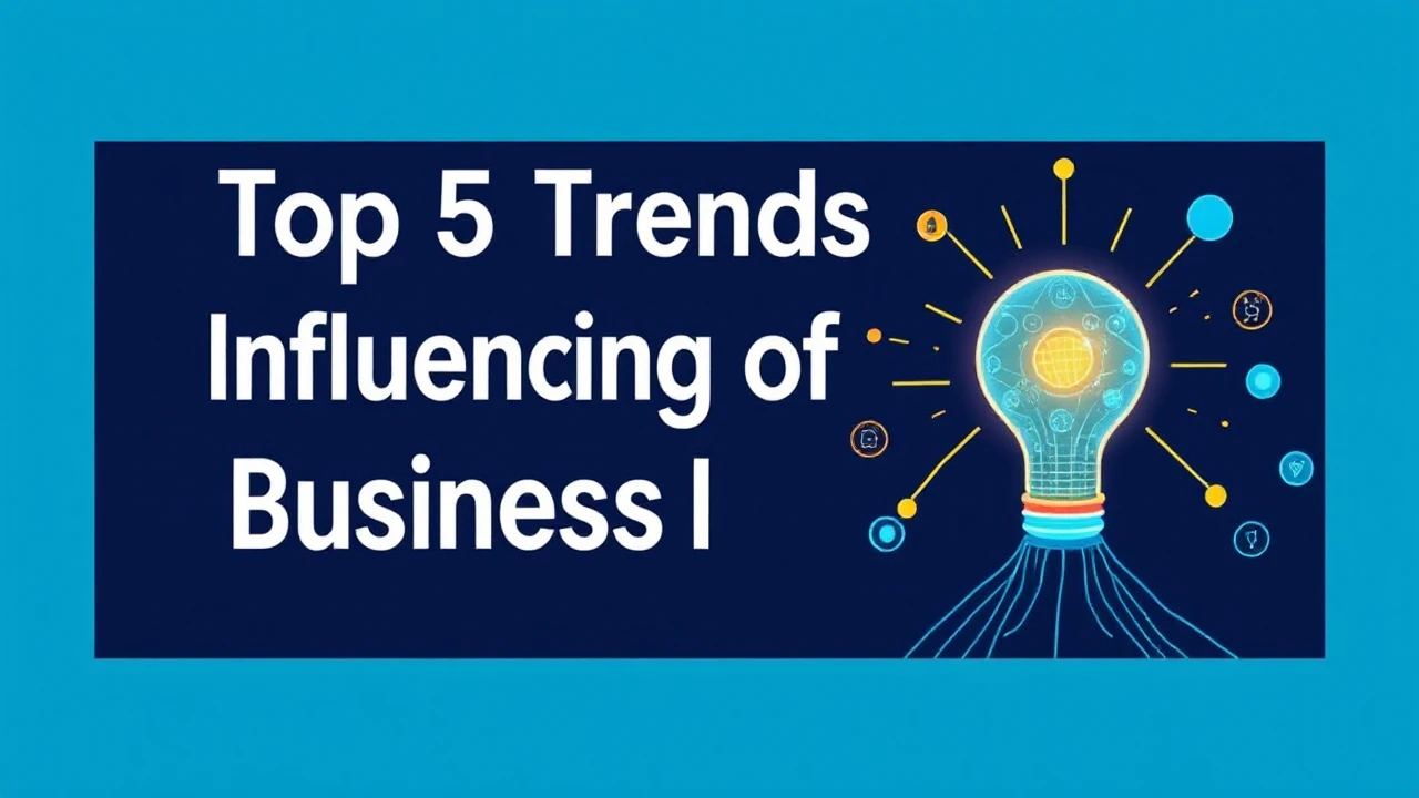 Unveiling the Top 5 Trends Influencing the Future of Business Innovation