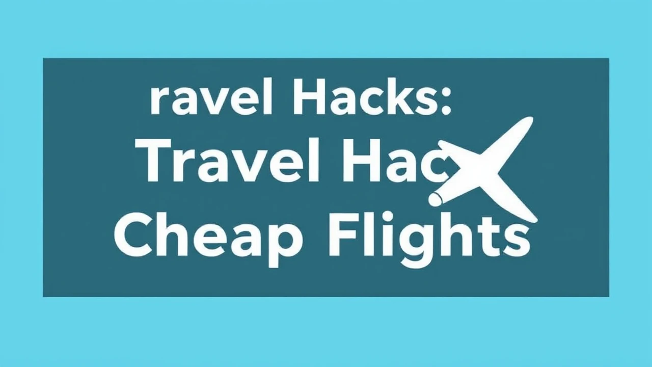 Expert Tips on Travel Hacks: Mastering Cheap Flights