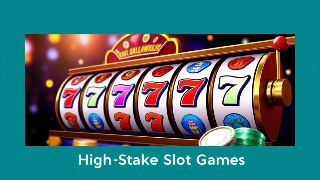 Embracing the Thrill of High-Stakes Slot Games