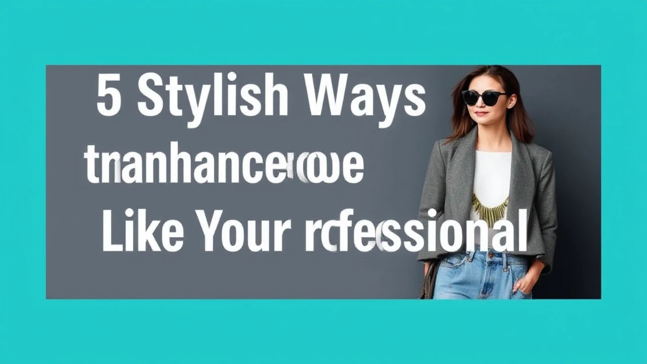5 Stylish Ways to Enhance Your Outfit Like a Professional