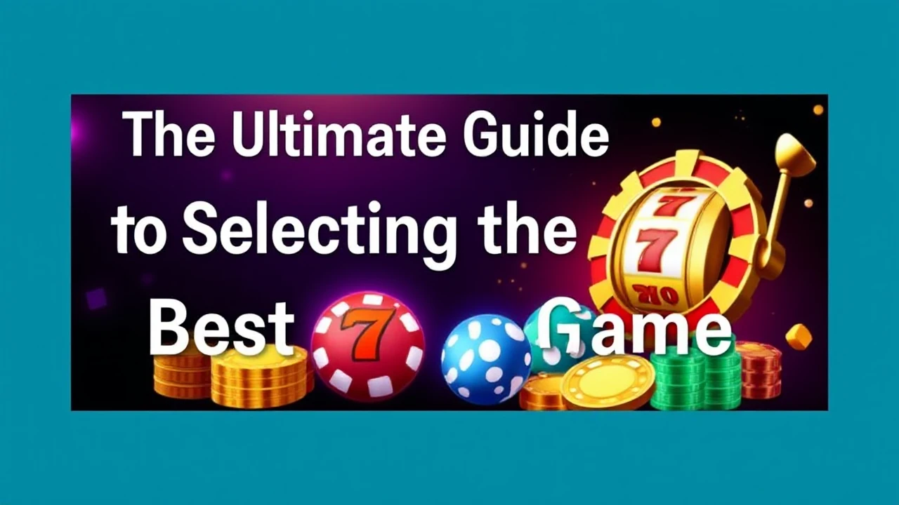 The Ultimate Guide to Selecting the Best Casino Game