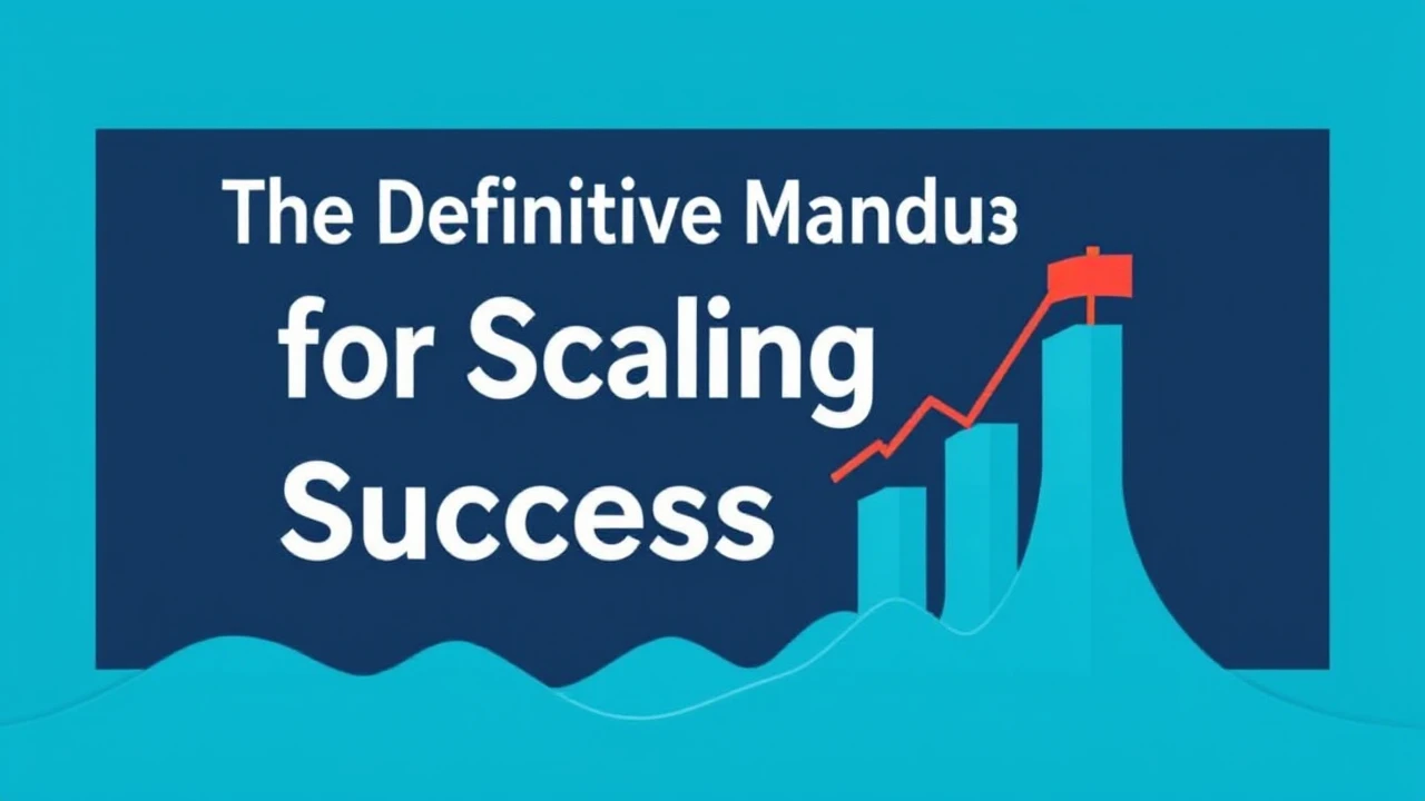 The Definitive Manual for Scaling Your Company Successfully