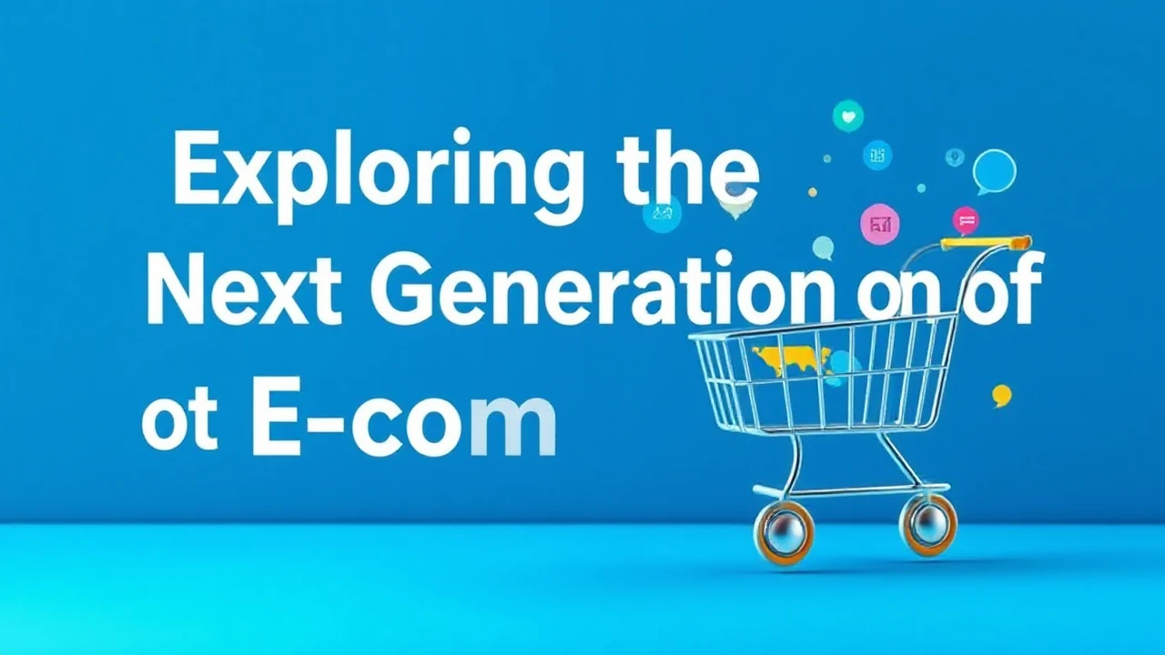 Exploring the Next Generation of E-Commerce: Upcoming Trends for Entrepreneurs