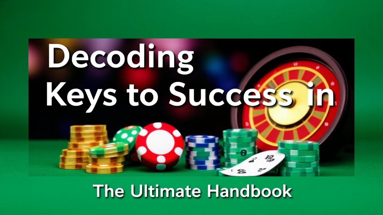 Decoding the Keys to Success in Casinos: The Ultimate Handbook