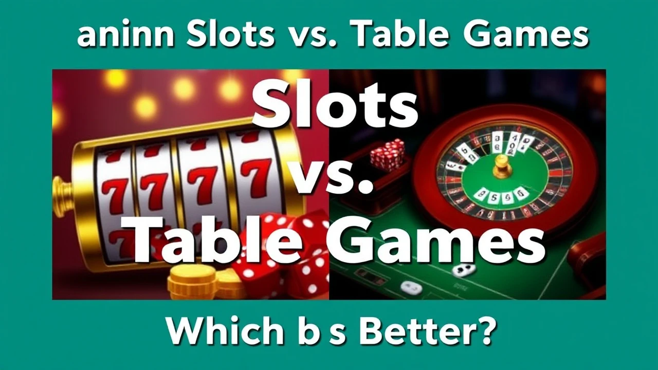 Casino Slots vs. Table Games: Which is Better?