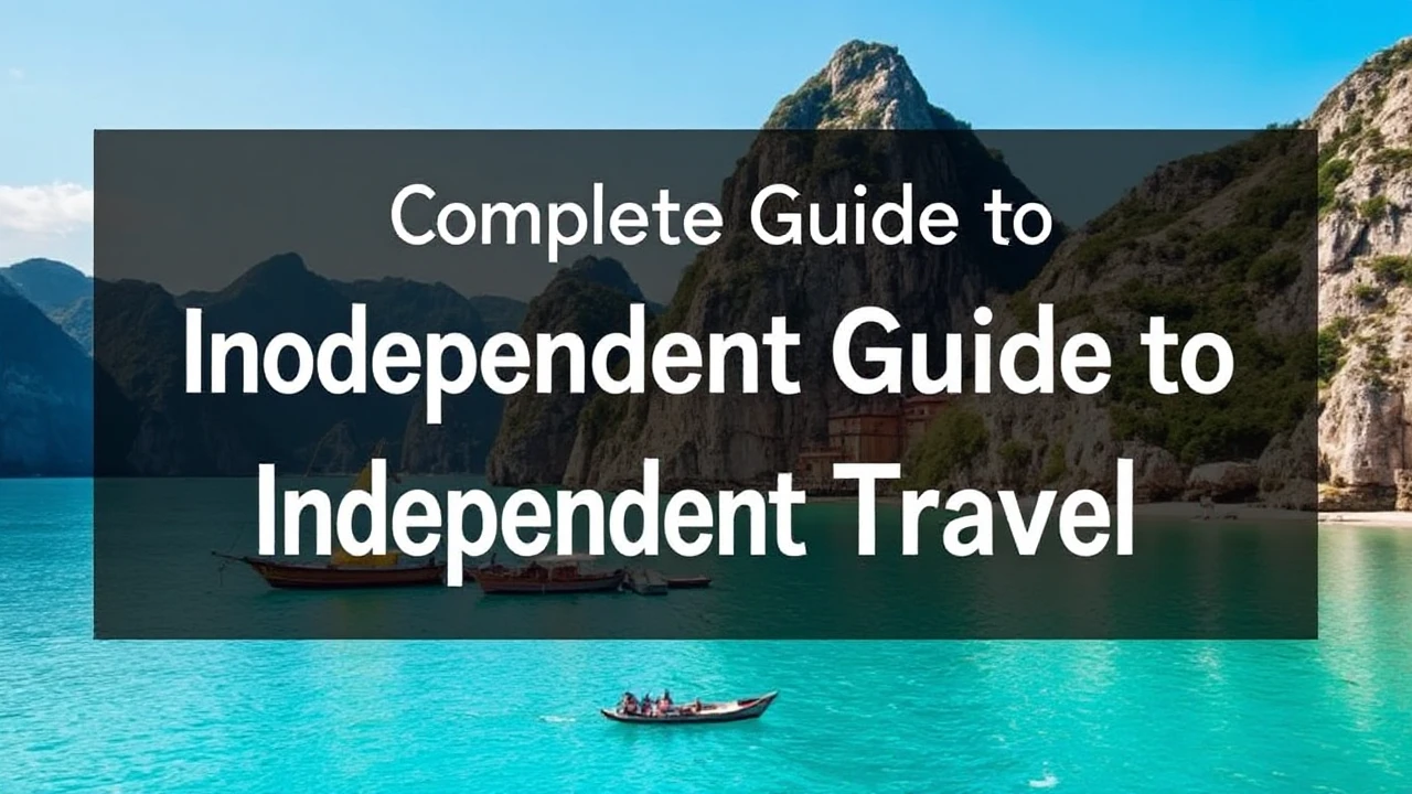 Your Complete Guide to Independent Travel: Top Tips for Embarking on the World Solo