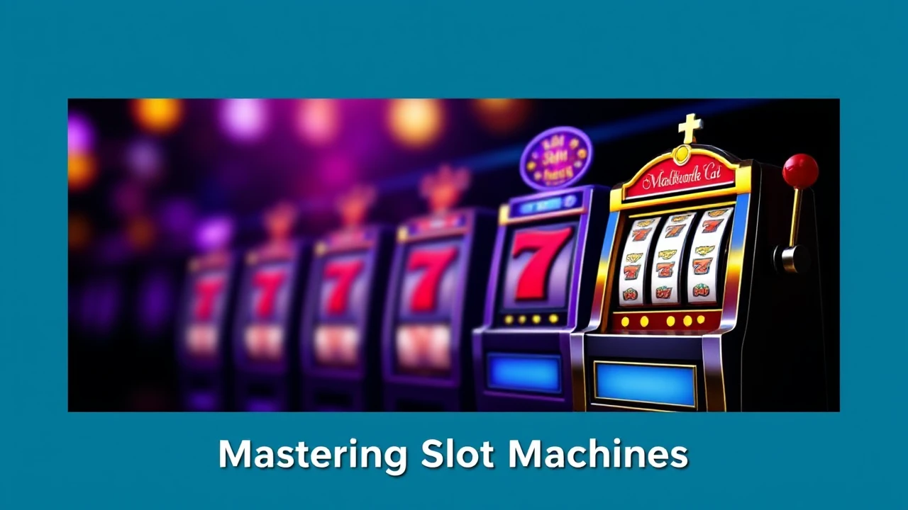 Mastering Slot Machines: Effective Strategies and Techniques