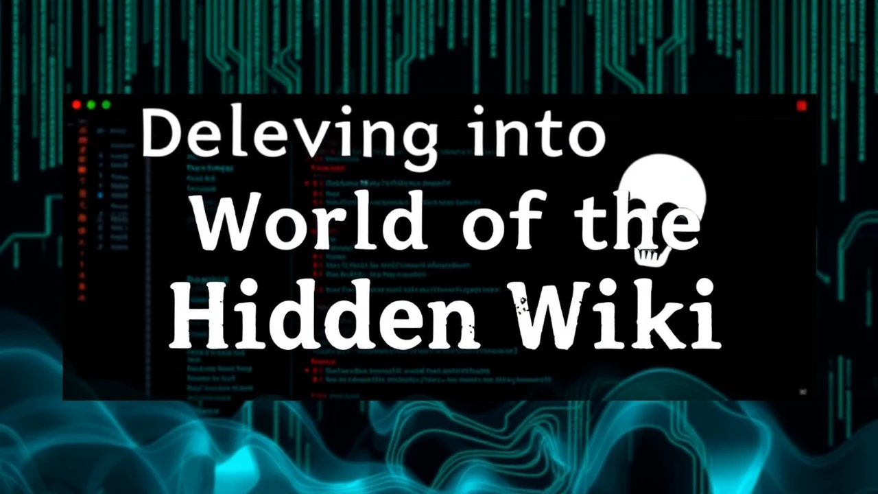 Delving into the Enigmatic World of the Hidden Wiki