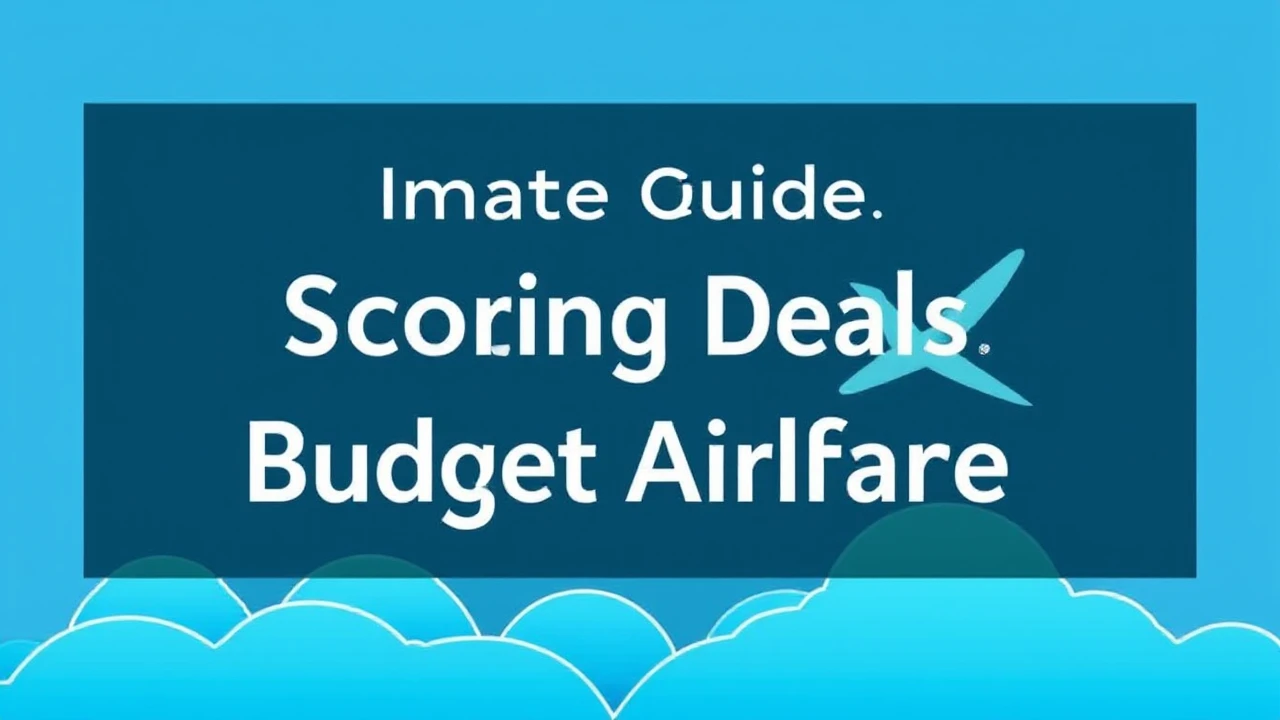 Ultimate Guide on Scoring Deals: Mastering Budget Airfare