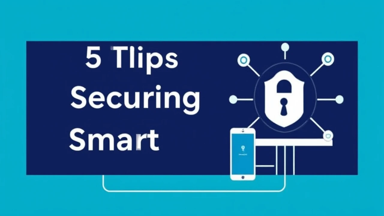 Essential 5 Tips for Securing Your Smart Devices