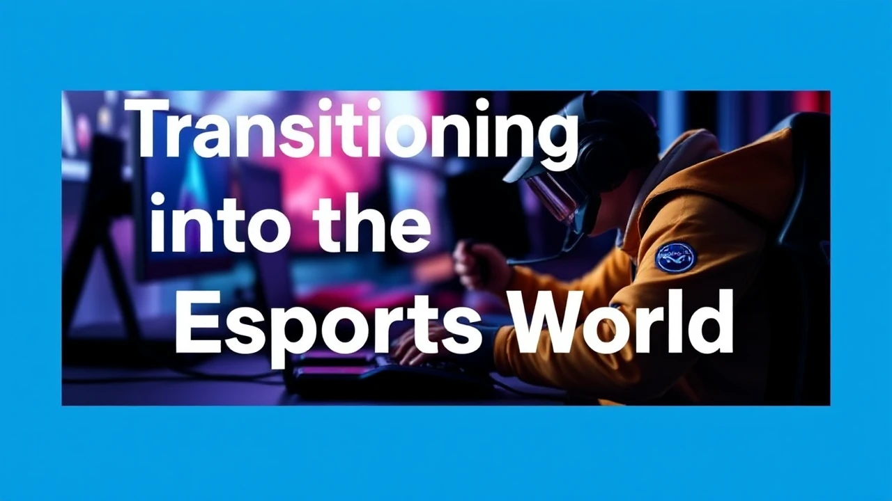 Transitioning into the Esports World: A Guide for Gamers