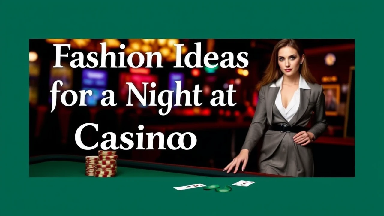 Fashion Ideas for a Night at the Casino: Tips and Inspiration!