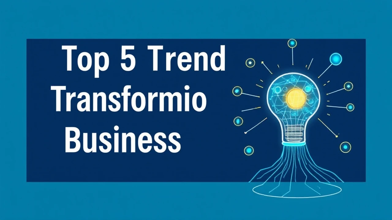 Exploring the Top 5 Trends Transforming the Future of Business Innovation