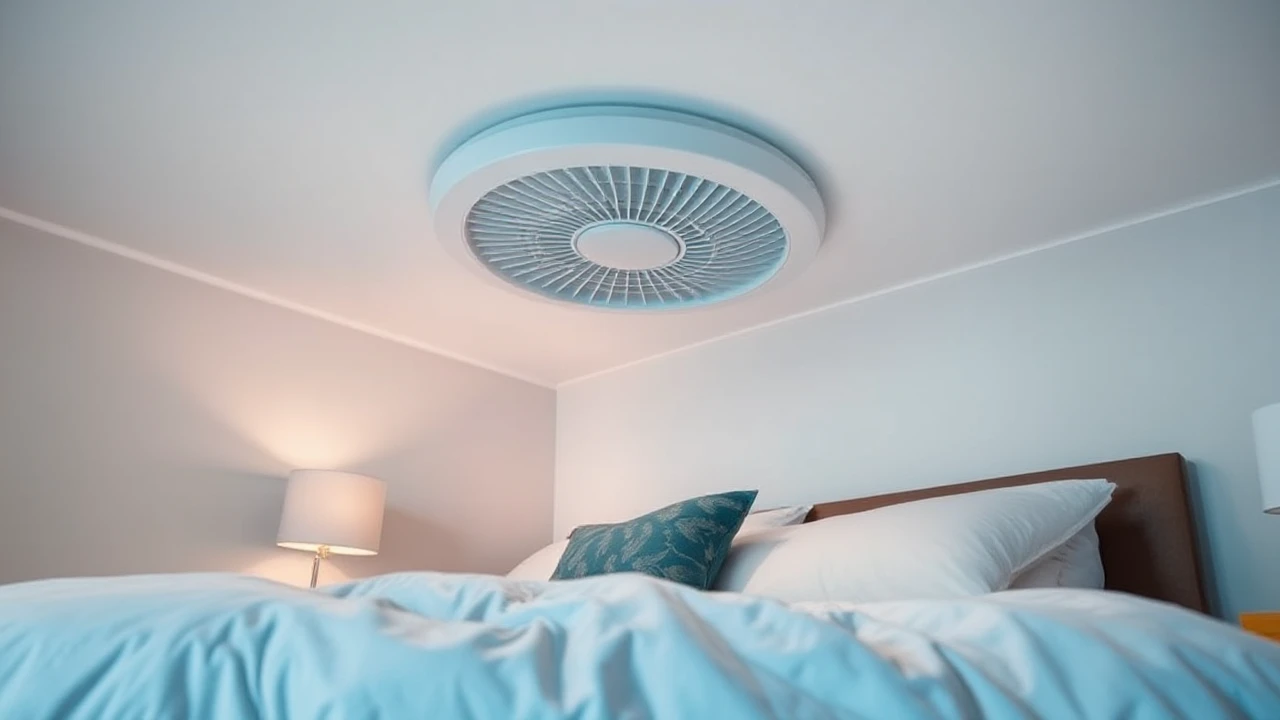 Redenen om te investeren in een stille plafondventilator in de slaapkamer