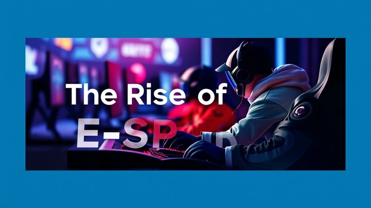 The Rise of E-Sports: Glimpsing into the Upcoming Age of Competitive Gaming