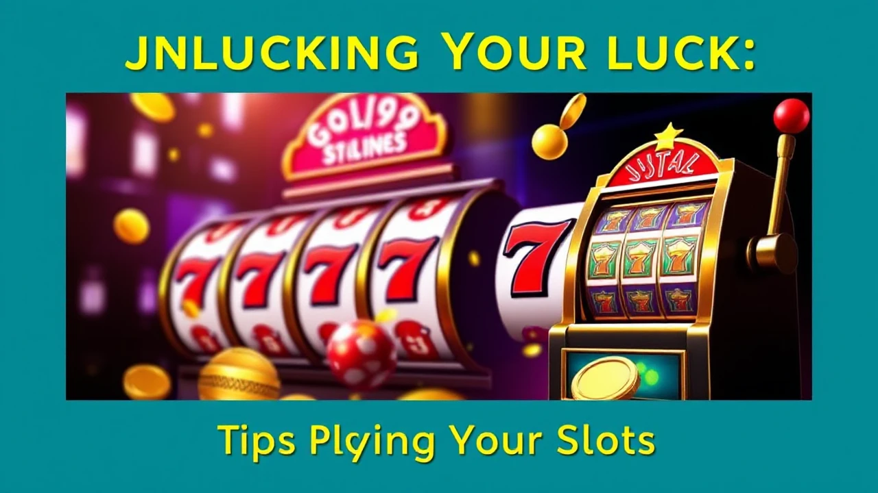 Unlocking Your Luck: Tips for Playing Casino Slots