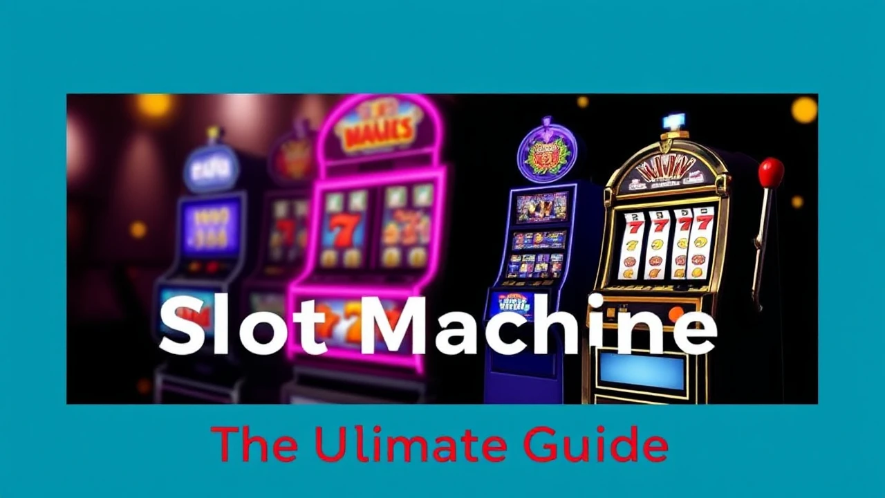 The Ultimate Guide for Picking the Perfect Slot Machine