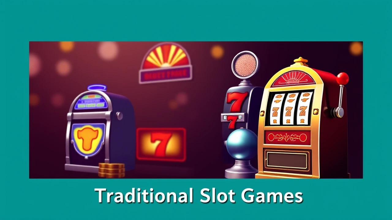 Discovering the World of Traditional Slot Games: Nostalgia and Excitement