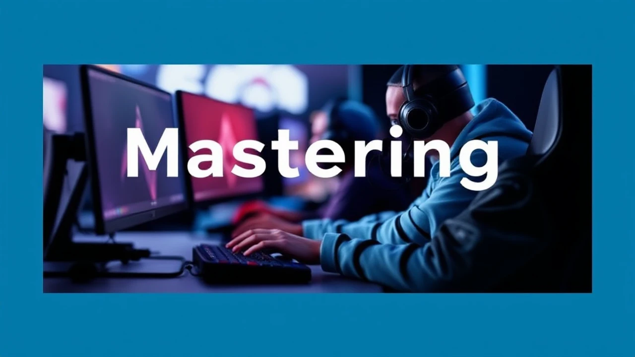 Mastering Esports: An Amateur's Introduction to Professional Gaming